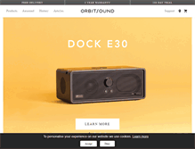 Tablet Screenshot of orbitsound.com